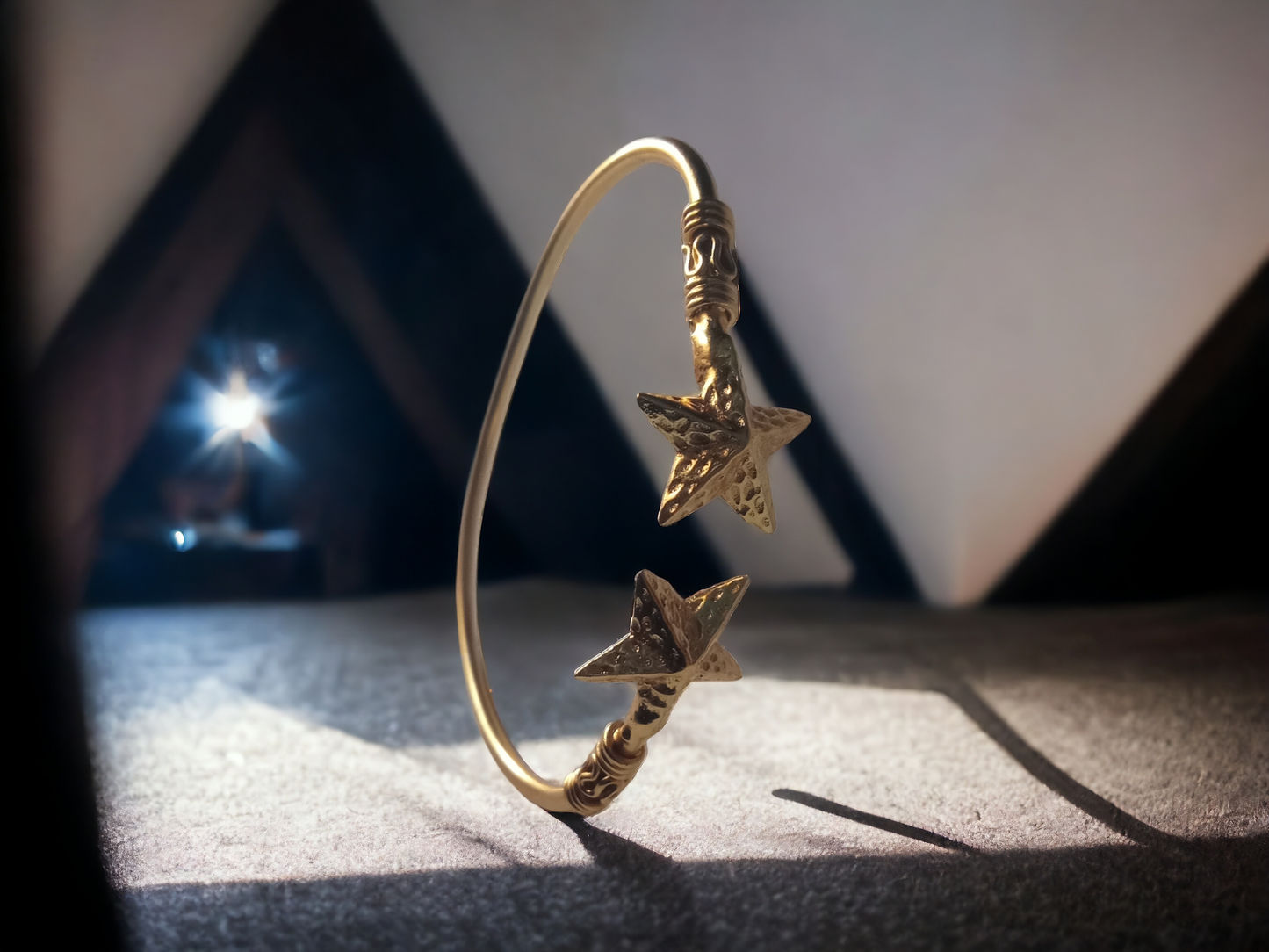 Star Bangle Bracelet