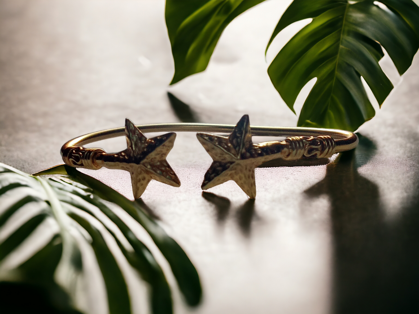 Star Bangle Bracelet