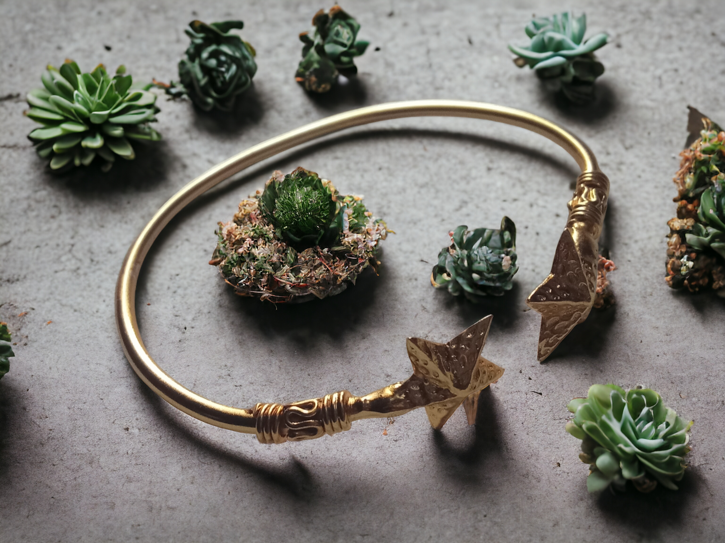 Star Bangle Bracelet