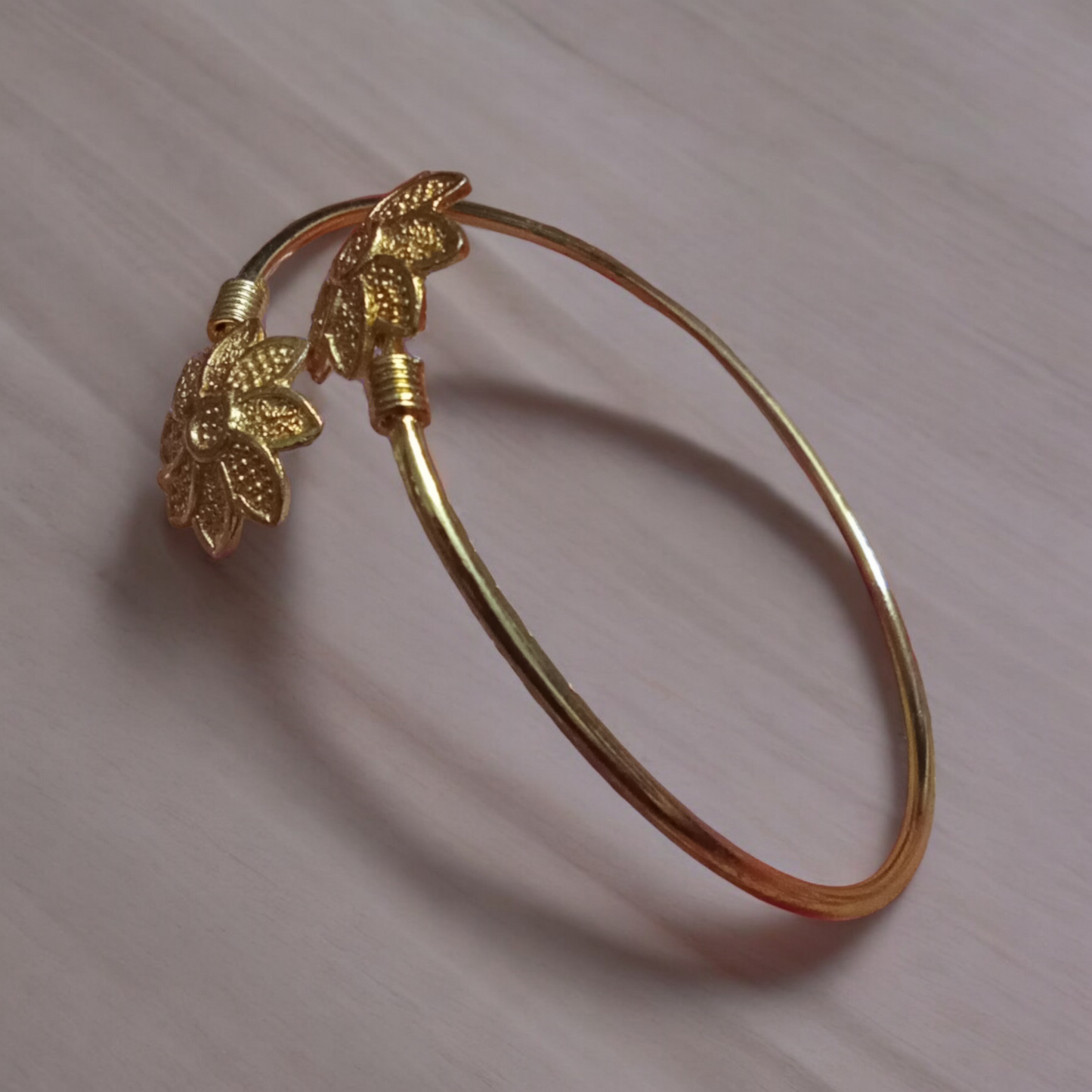 Gold Sun Flower Bracelet